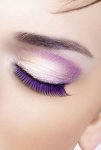 Black Purple Deluxe Eyelashes