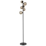 Constellation Floor Lamp Black And Glass