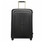 Samsonite Scure Dlx Black&gold 69CM - Ys Travel Bags