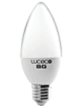 Luceco E27 Candle 3W - LC27W3W20 2-LE - Warm White - 2 Pack LED - 200 Lumens - 25000HRS