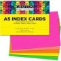 A5 Index Cards - Cyber Dayglo 100 Pack - Ruled