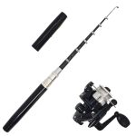 Portable Small MINI Telescopic 55INCHES Pen Fishing Rod And Reel Combos Pocket Fishing Pole Spin Reel Gift For River Lake Ice Fi