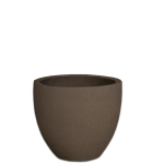 Premium Egg Plant Pot - Medium 430MM X 485MM Velvet With Tray