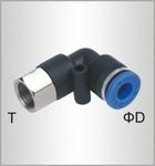 Pu Hose Fitting Elbow 10MM-3 8 F