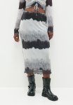 Marbel Nw Ankle Mesh Skirt - High Rise Aop Marble
