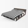 Geometric Black And White Duvet Cover Set Double