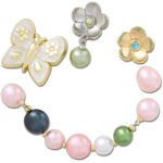 Pearl Boho 5 Pack Jibbitz - Multi Osfa