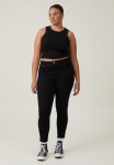 Cotton On Plus High Rise Skinny Jean - Black