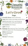 Umuthi Sage Growing Seeds