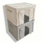 Oxford Clothing Storage Box Storage Boxes - Collapsible -66L