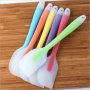 1PC Soft Seamless Silicone Spatula Butter Cream Scraper Baking Tools For Cakes Decorating Tools