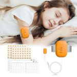 Bed Wetting Alarm For Boys And Girls - USB Rechargeable Bedwetting Alarm With High Sensitivity Sensor Loud Sound And Strong Vibr