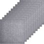 Reusable Self-adhesive Carpet Tiles-peel & Stick 50X50CM-10PC - Grey