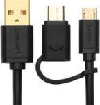 UGreen Micro USB To USB W type C Adapter