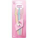 Dorco 3 Piece Eyebrow Razors