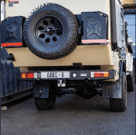 Toyota Land Cruiser 70 Gobi-x Standard Rear Bumper 2000- Onwards For