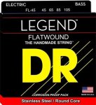 Dr FL-45 Legend Flatwound Bass Strings 45-105