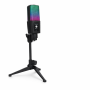 Rgb Karaoke Microphone With Voice Change Anc & Dynamic Sound Effects