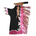 Hilason Genuine Leather Rodeo Bull Riding Chaps - Western Style