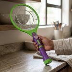 Rechargeable Electric Mosquito Zapper Racket