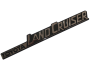 Toyota Land Cruiser Black & Chrome Rear Badge