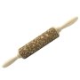 Wooden 3D Flower Pattern Engraved Rolling Pins For Baking