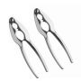2-PACKAGES Heavy Duty Stainless Steel Nutcracker Walnut Plier Tool