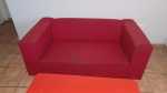 Red 2 Seater Couch