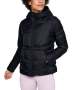 Women's Ua Armour Down Hooded Jacket - 0-001 / Md