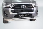 Toyota Hilux Front Styling Bar Stainless 2016+ For