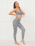 Off Shoulder Scrunch Bum Set - White - Large
