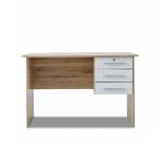 Office Desk- Sonama Oak + White