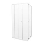 Shower Door Entr E White Epoxy Cnr Entry 880X880X1850