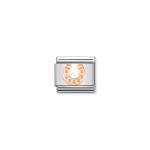 Composable Classic Link Rose Gold Horseshoe