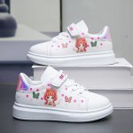 Casual Cute Cartoon Low Top Sneakers For Girls Non-slip Wear-resistant Skateboard Shoes For All Seasons