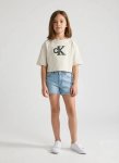 Calvin Klein Kids Towling Ml T-Shirt - 14Y Brown