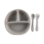 Feeding Set 3PCS - Grey