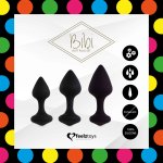 Bibi Butt Plug Set Of 3 - Black