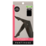 Ladies Large Black Opaque Pantihose