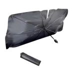 Zehiony Car Windshield Sun Shade Umbrella Sun Protection & Heat Insulation Shield With Top Opening Foldable Quick Setup & Storag