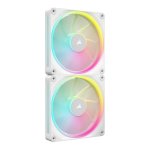 LX140 Rgb Icue Link 140MM Pwm 2000 Rpm Case Fan - Dual-pack White CO-9051032-WW