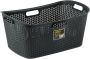 Addis - Hidesign Laundry Basket Dark Grey