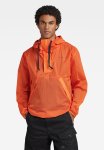 G-star Raw Windbreaker Shell Jkt Feather Ripstop Wr - Acid Orange