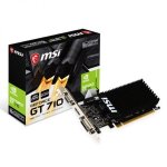 Msi Nvidia Geforce GT 710 2GD3H Lp 2GB GDDR3 64-BIT Graphics Card
