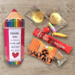Thank You Teacher Pencil Treat Box
