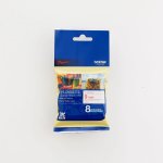 Brother M-K222 P-touch M Series Label Tape 9MM 0.35" Red On White