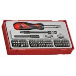 - Ratcheting Bits Driver Tray 74 Pieces - TTMD74