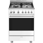 Smeg 60CM Concert Gas-electric Ice-white Cooker SSA60MWH2