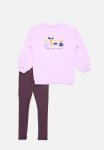 PoP Candy Printed Sweat Top & Legging Set - Purple