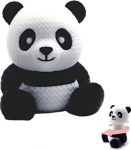 Wofynovel Creativity Panda MINI Model 3D Printed Stress-relieving Rotatable Toy Cute Model Household Items Small And Statues Exq